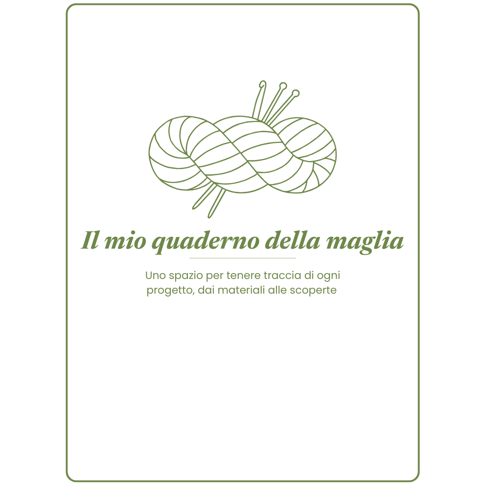 Uno spazio per tenere traccia di ogni progetto, dai materiali alle scoperte